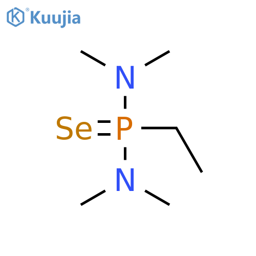 PHOSPHONOSELENOIC DIAMIDE, P-ETHYL-N,N,N',N'-TETRAMETHYL- structure