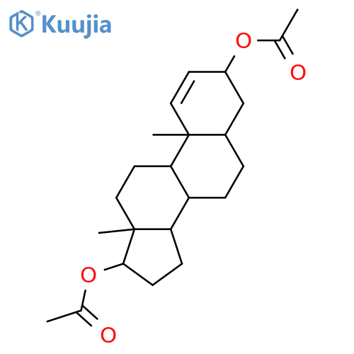 Androst-1-ene-3,17-diol; (3β,5α,17β)-form, Di-Ac structure