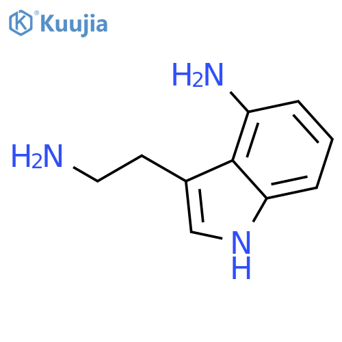 3-(2-aminoethyl)-1H-indol-4-amine structure