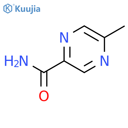 5-Methylpyrazine-2-carboxamide structure