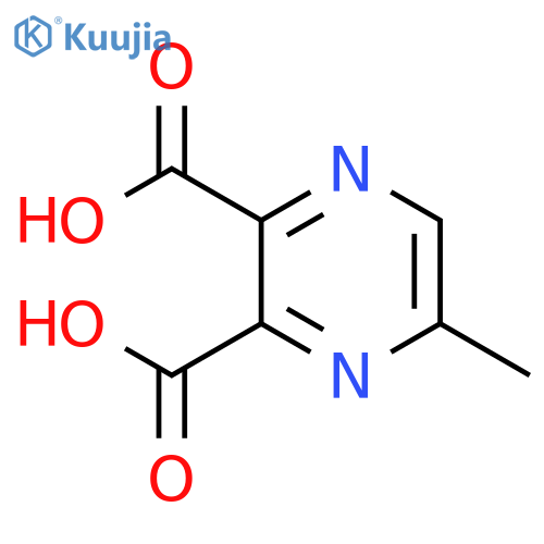 5-Methylpyrazine-2,3-dicarboxylicacid structure