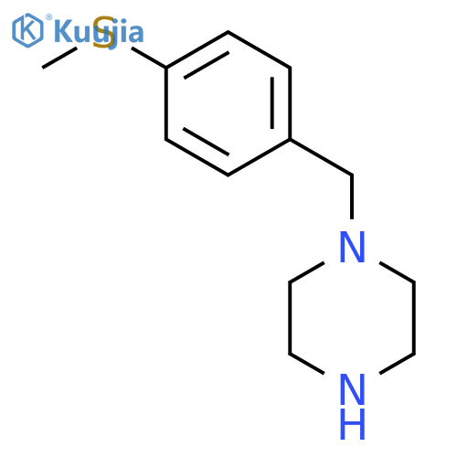 1-4-(Methylthio)benzylpiperazine Hydrochloride structure