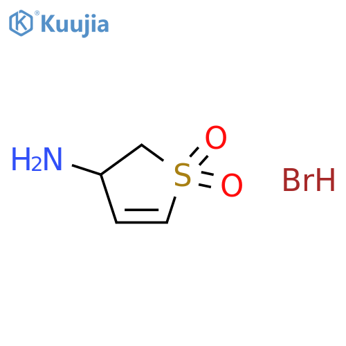 2,3-Dihydro-3-thiophenine 1,1-Dioxide Hydrobromide structure