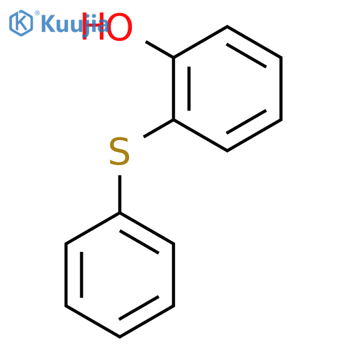 Phenol, 2-(phenylthio)- structure