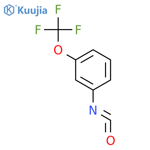 1-isocyanato-3-(trifluoromethoxy)benzene structure