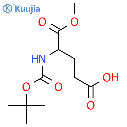 Boc-D-Glu-OMe structure