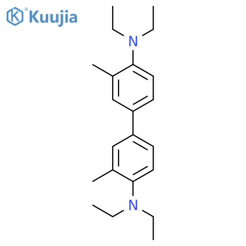 [1,1'-Biphenyl]-4,4'-diamine, N,N,N',N'-tetraethyl-3,3'-dimethyl- structure