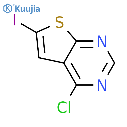 4-Chloro-6-iodothieno[2,3-d]pyrimidine structure