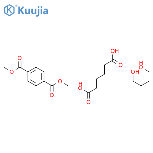 butane-1,4-diol; dimethyl benzene-1,4-dicarboxylate; hexanedioic acid structure