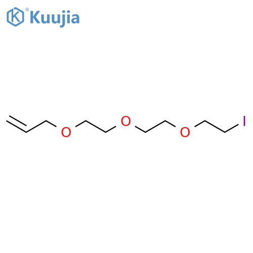 1-Propene, 3-[2-[2-(2-iodoethoxy)ethoxy]ethoxy]- structure