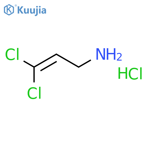 3,3-dichloroprop-2-en-1-amine hydrochloride structure