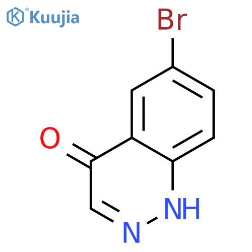 6-bromo-1H-cinnolin-4-one structure