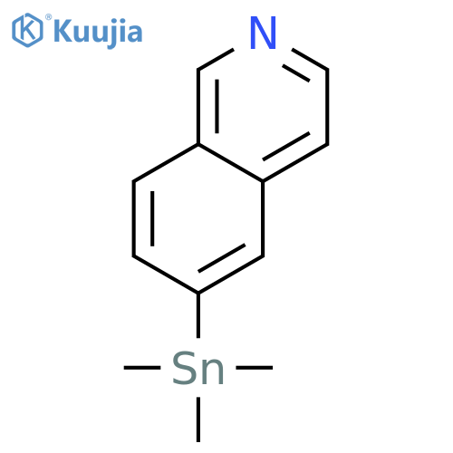 6-Trimethylstannylisoquinoline structure