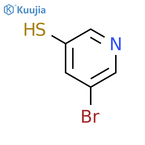 5-Bromopyridine-3-thiol structure