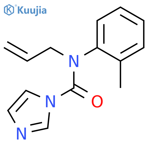1H-IMIDAZOLE-1-CARBOXAMIDE, N-(2-METHYLPHENYL)-N-2-PROPENYL- structure