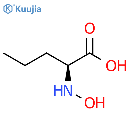 L-Norvaline, N-hydroxy- structure