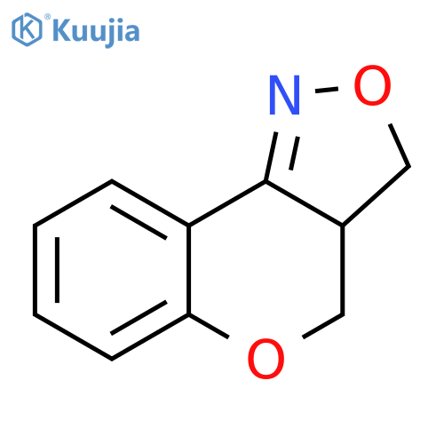 3H-[1]Benzopyrano[4,3-c]isoxazole, 3a,4-dihydro- structure