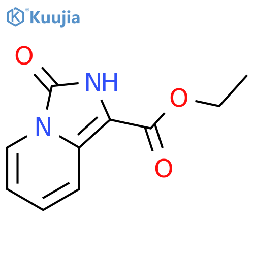 2,3-dihydro-3-oxo-Imidazo[1,5-a]pyridine-1-carboxylic acid ethyl ester structure