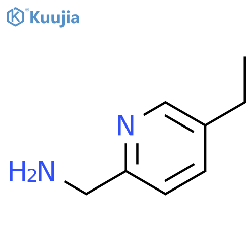 (5-Ethylpyridin-2-yl)methanamine structure