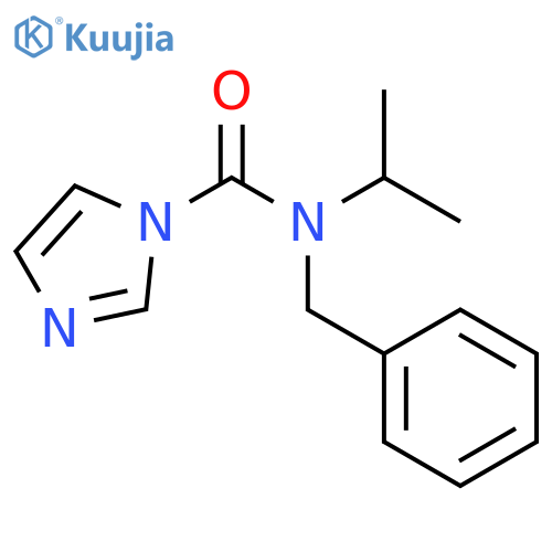 1H-IMIDAZOLE-1-CARBOXAMIDE, N-(1-METHYLETHYL)-N-(PHENYLMETHYL)- structure