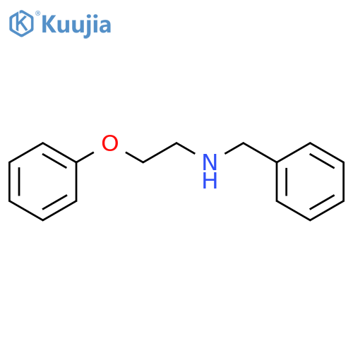 benzyl(2-phenoxyethyl)amine structure
