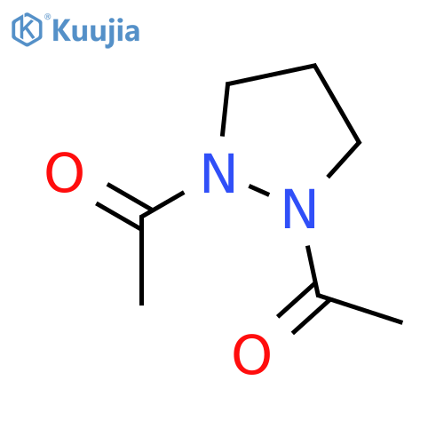 Pyrazolidine, 1,2-diacetyl- (6CI,9CI) structure