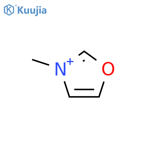 Oxazolium, 3-methyl- structure