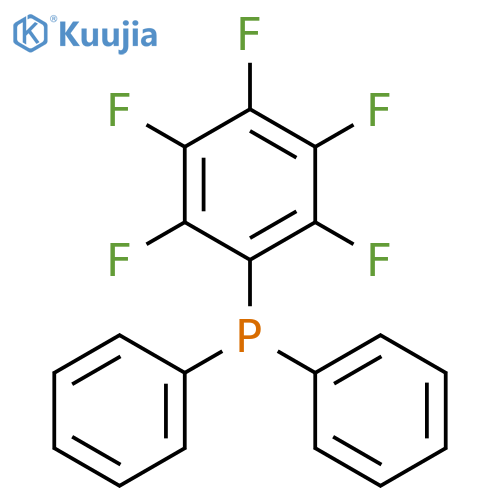 Diphenyl(pentafluorophenyl)phosphine structure