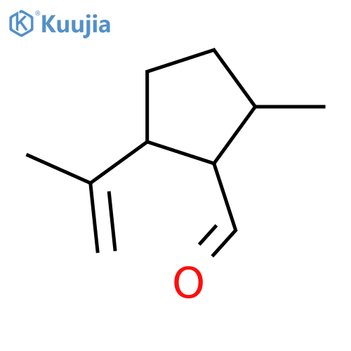 Cyclopentanecarboxaldehyde, 2-methyl-5-(1-methylethenyl)-, (1S,2R,5S)- structure