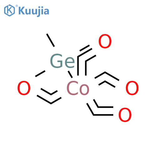 COBALT, TETRACARBONYL(TRIMETHYLGERMYL)- structure