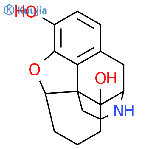 (5α)-4,5-Epoxymorphinan-3,14-diol structure