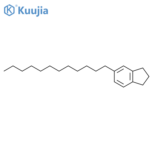 5-Dodecyl-2,3-dihydro-1H-indene structure