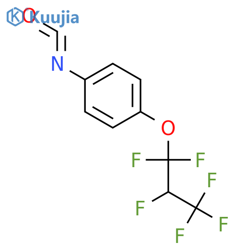 Benzene, 1-(1,1,2,3,3,3-hexafluoropropoxy)-4-isocyanato- structure