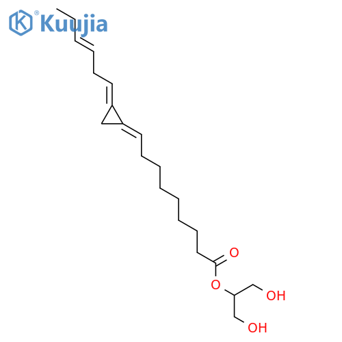 9,12,15-Octadecatrienoic acid, 2-hydroxy-1-(hydroxymethyl)ethyl ester,(Z,Z,Z)- structure