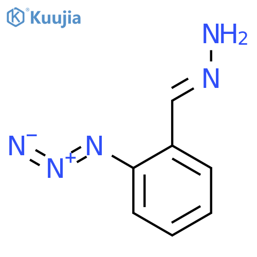 BENZALDEHYDE, 2-AZIDO-, HYDRAZONE structure
