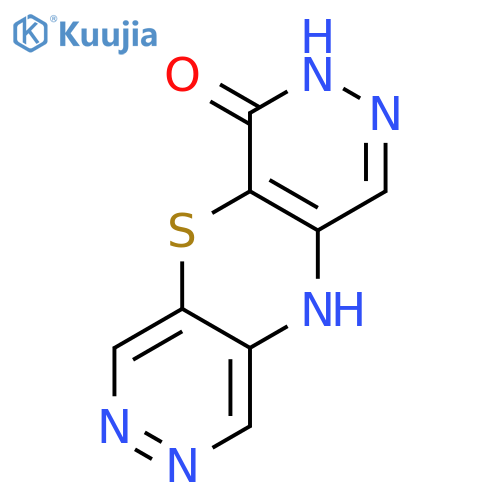4H-DIPYRIDAZINO[4,5-B:4',5'-E][1,4]THIAZIN-4-ONE, 3,10-DIHYDRO- structure