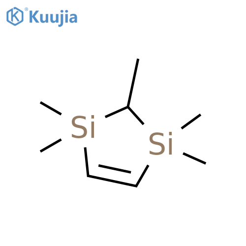 1,3-DISILACYCLOPENT-4-ENE, 1,1,2,3,3-PENTAMETHYL- structure