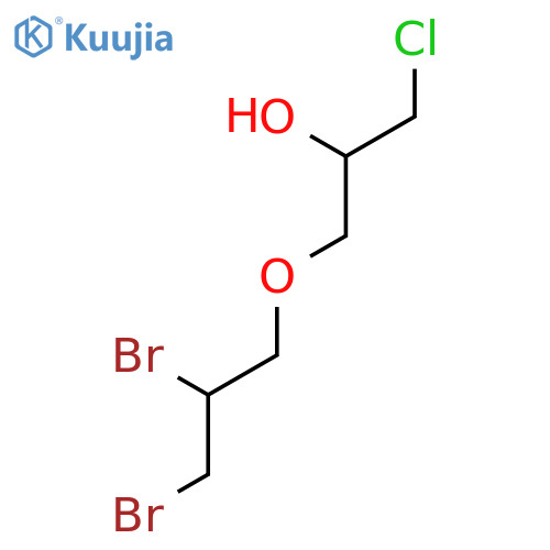 2-Propanol, 1-chloro-3-(2,3-dibromopropoxy)- structure