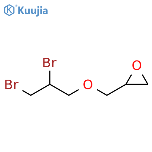 Oxirane, [(2,3-dibromopropoxy)methyl]- structure