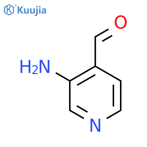 3-aminopyridine-4-carbaldehyde structure