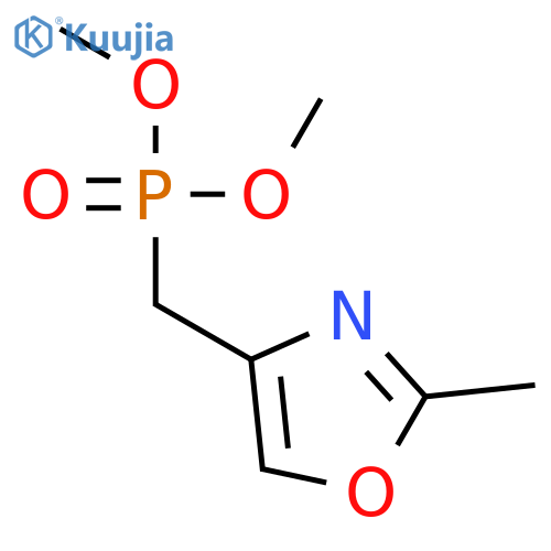 Phosphonic acid, [(2-methyl-4-oxazolyl)methyl]-, dimethyl ester structure