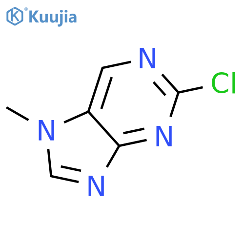 2-chloro-7-methyl-7H-Purine structure
