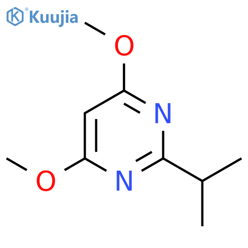 4,6-Dimethoxy-2-(propan-2-yl)pyrimidine structure