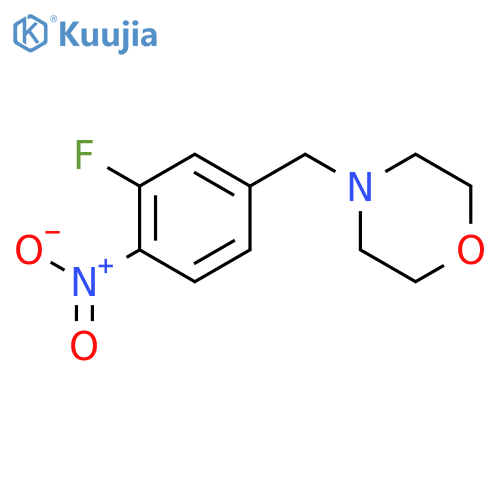 4-(3-Fluoro-4-Nitrophenyl)MethylMorpholine structure
