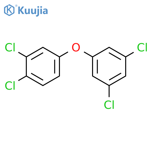 3,3',4,5'-Tetrachlorodiphenyl ether structure
