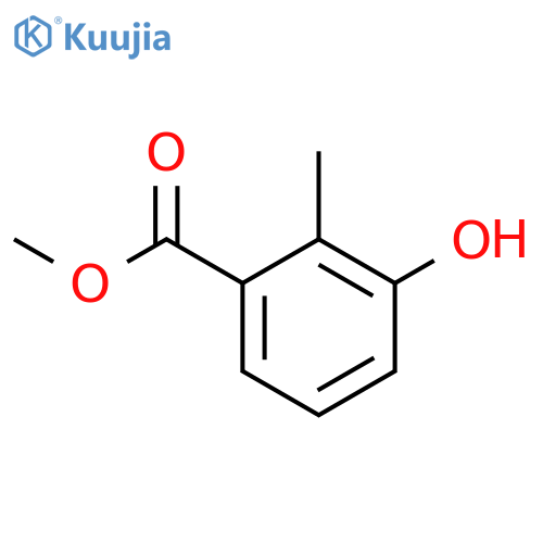 methyl 3-hydroxy-2-methylbenzoate structure