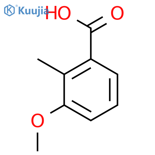 3-Methoxy-2-methylbenzoic acid structure