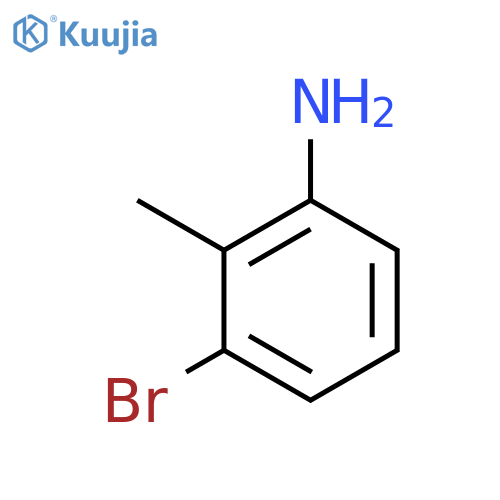 3-Bromo-2-methylaniline structure