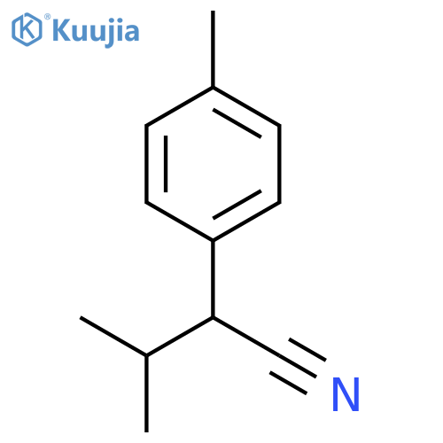 3-Methyl-2-(4-methylphenyl)butanenitrile structure