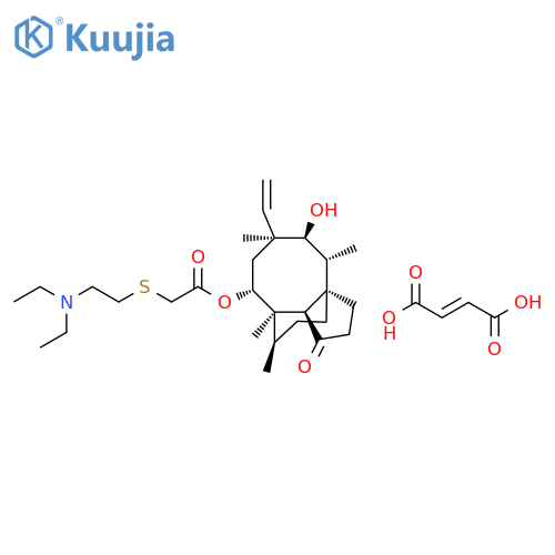 Tiamulin fumarate structure